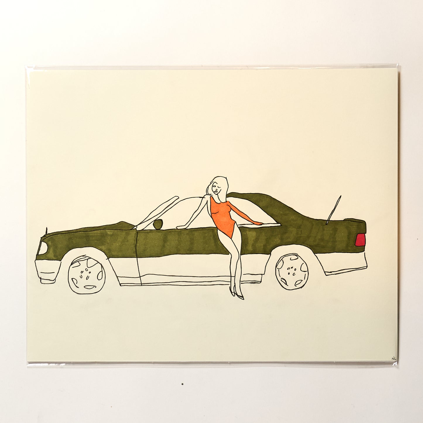 Car Girl - Original