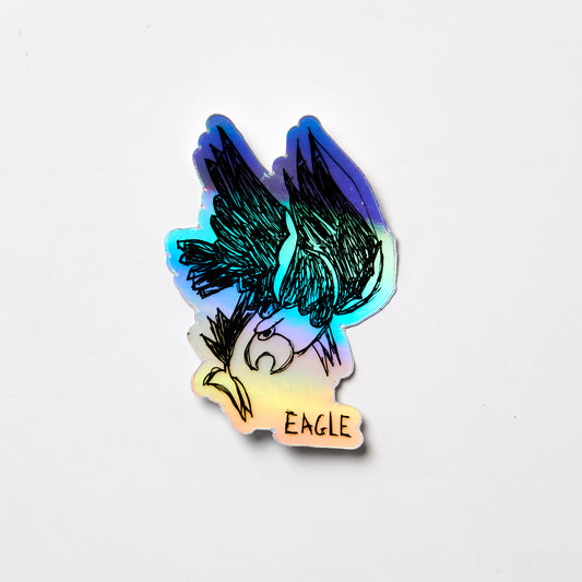 Eagle - Holographic - Sticker