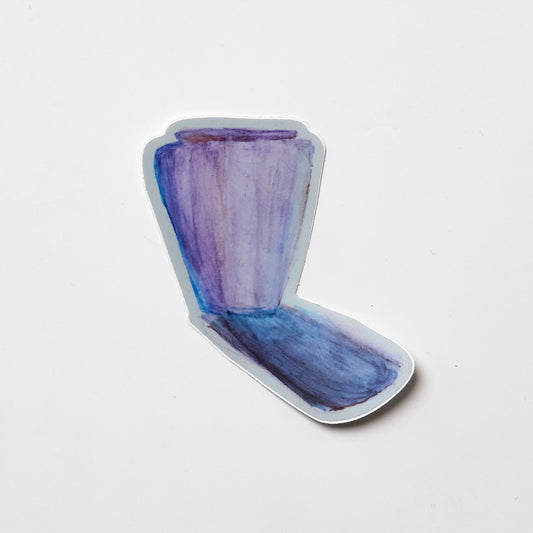Purple Vase - Sticker