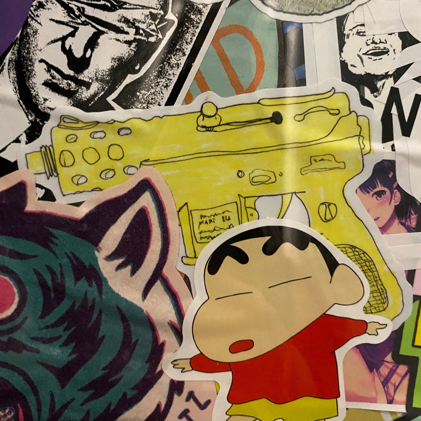 Yellow Tec-9 - Sticker