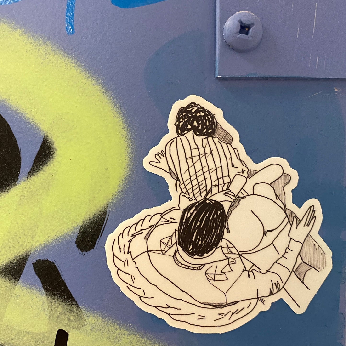 Spank - Sticker