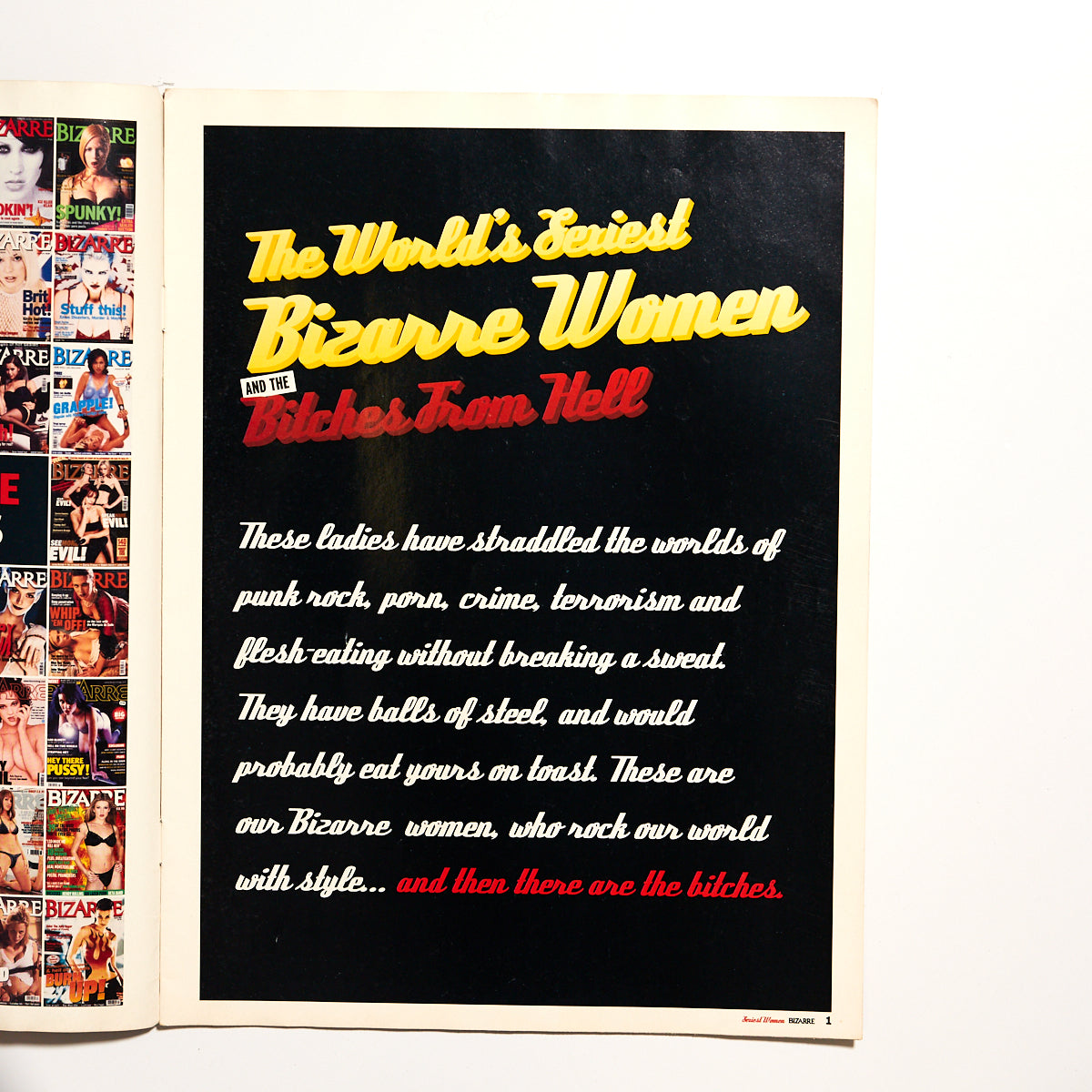 The worlds sexiest Bizarre Women- Magazine