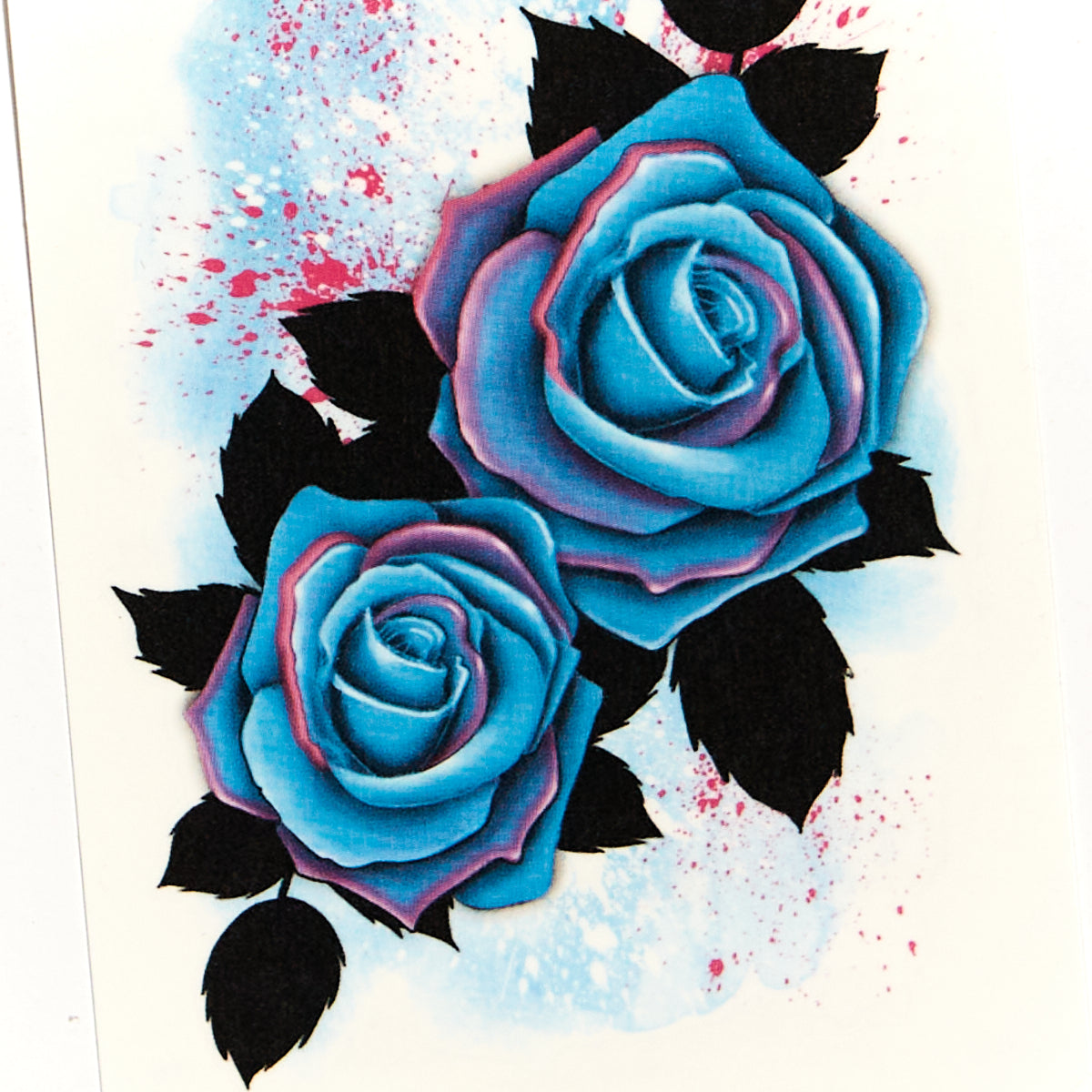 Blue Roses? - Temporary Tattoo