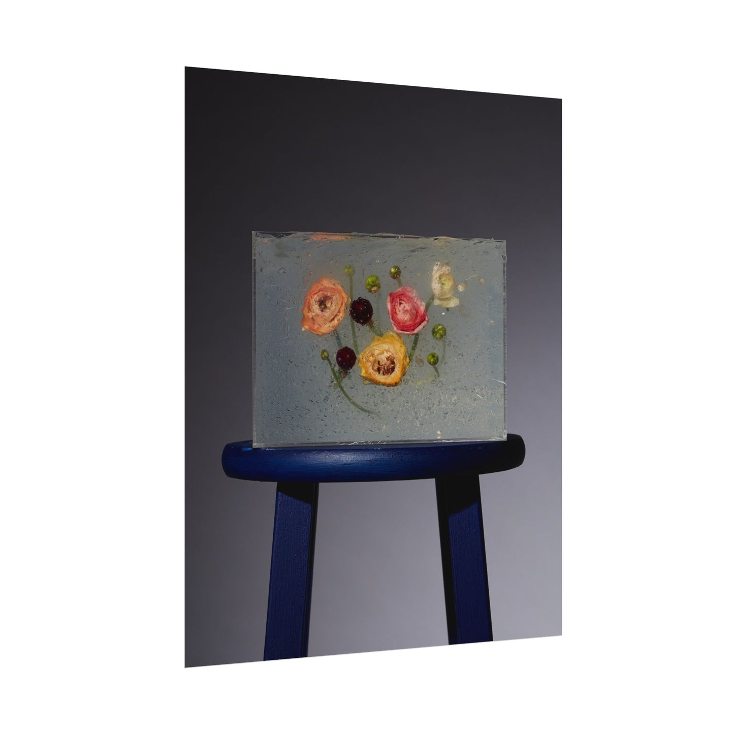 Sitting Flowers - Print