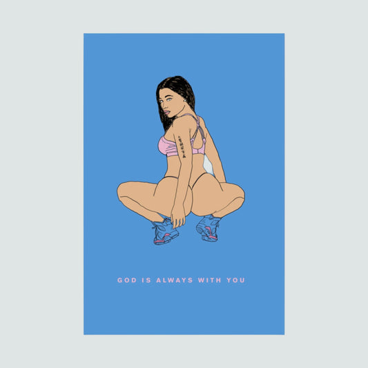 GOD IS ALWAYS WITH YOU - Poster