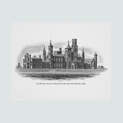 Castle Building - Print