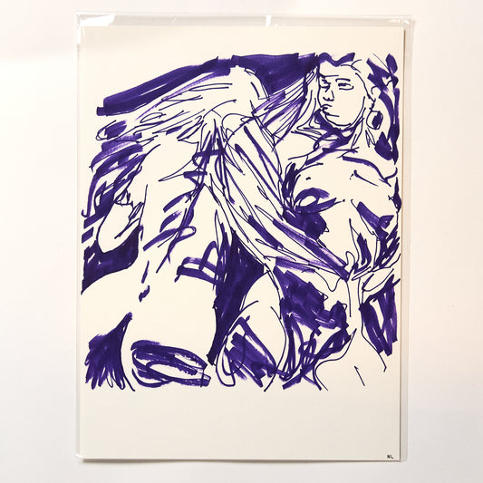 Frank Frazetta dupe - Original