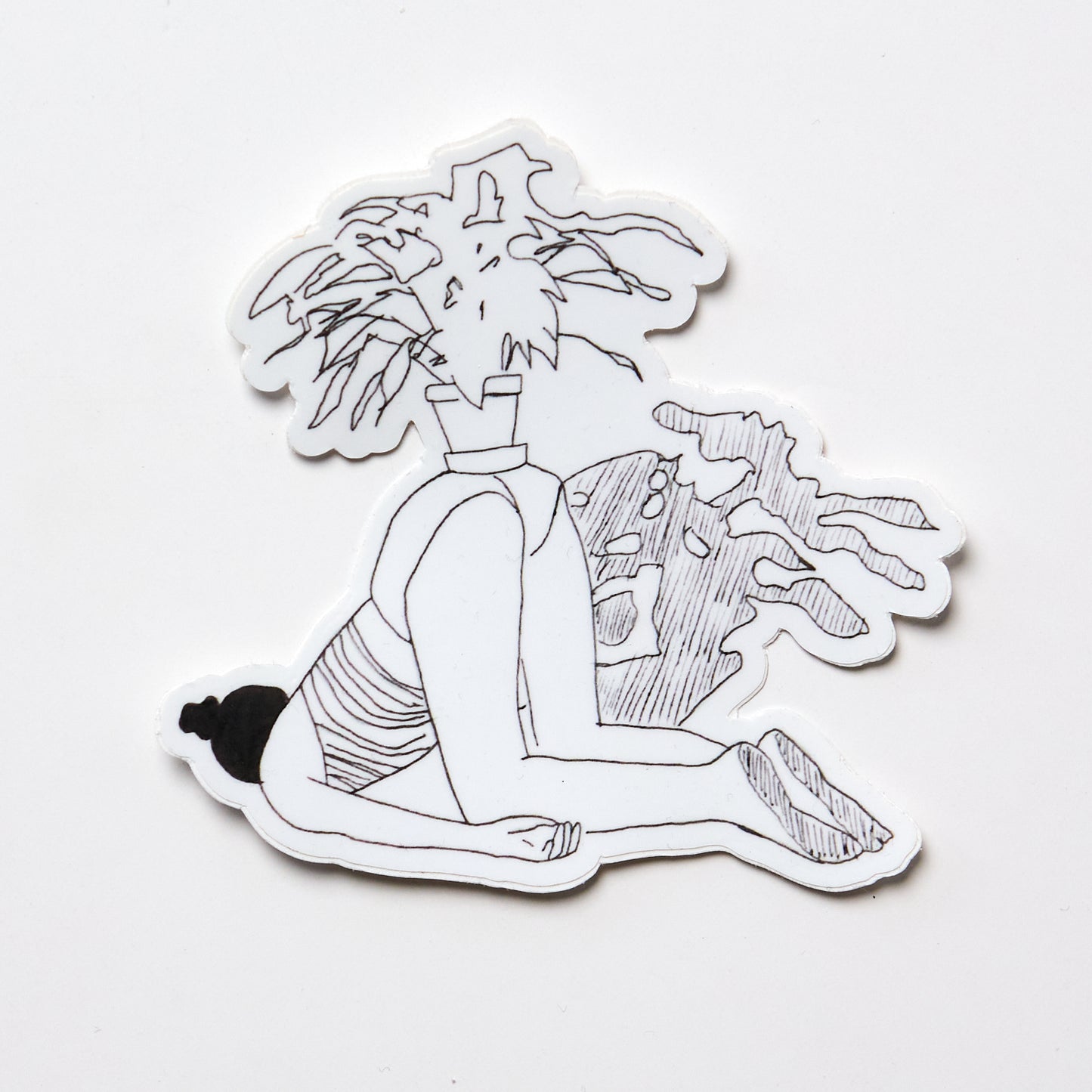 Plant on Carly - Sticker