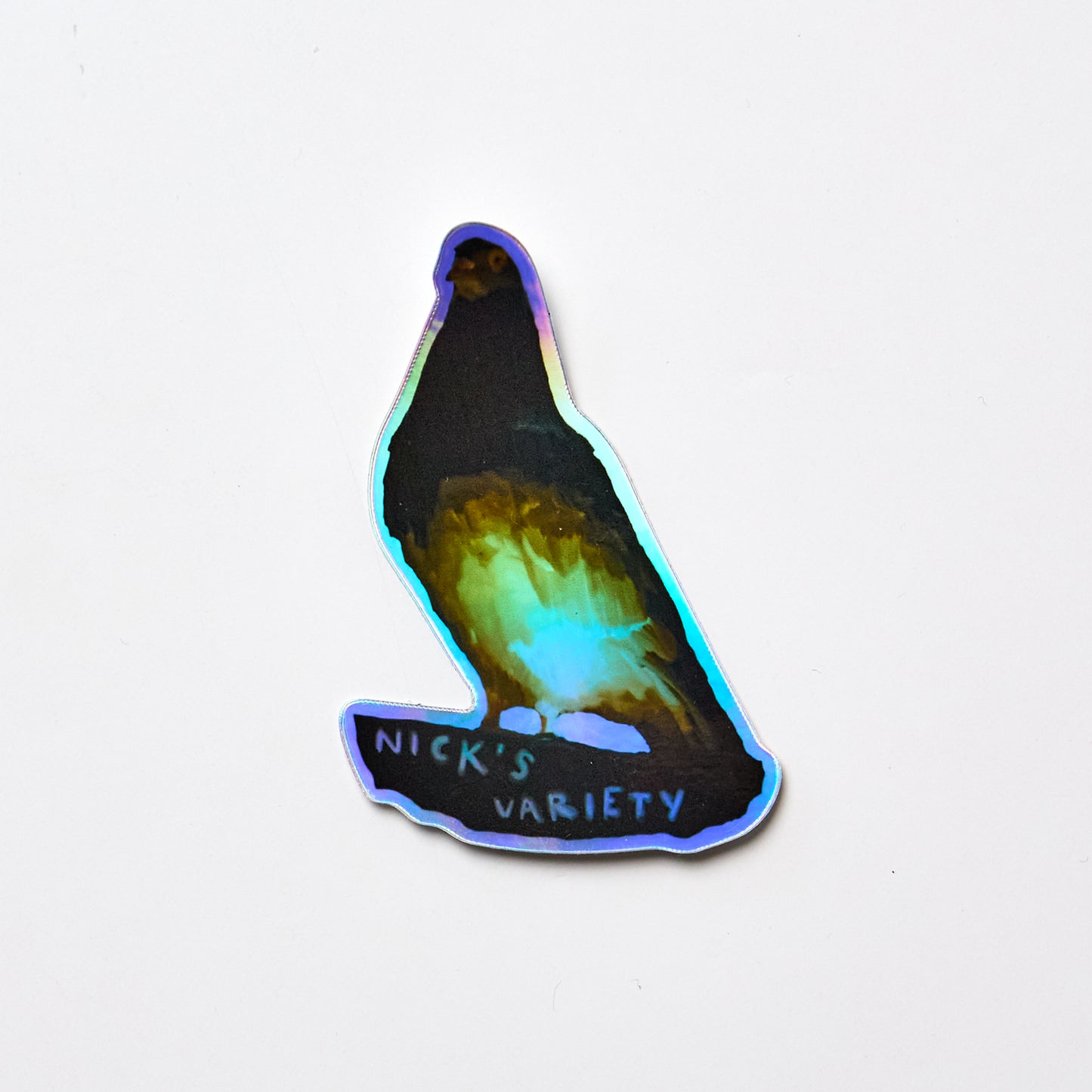 Pigeon - Holographic - Sticker