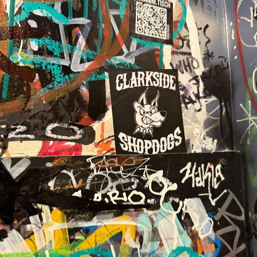 Clarkside Shopdogs - Sticker