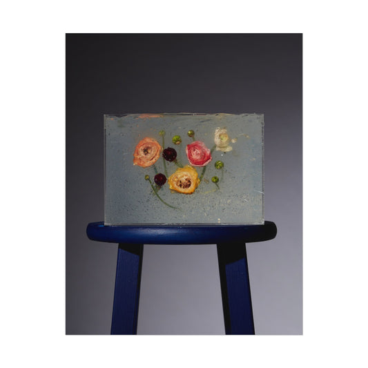 Sitting Flowers - Print