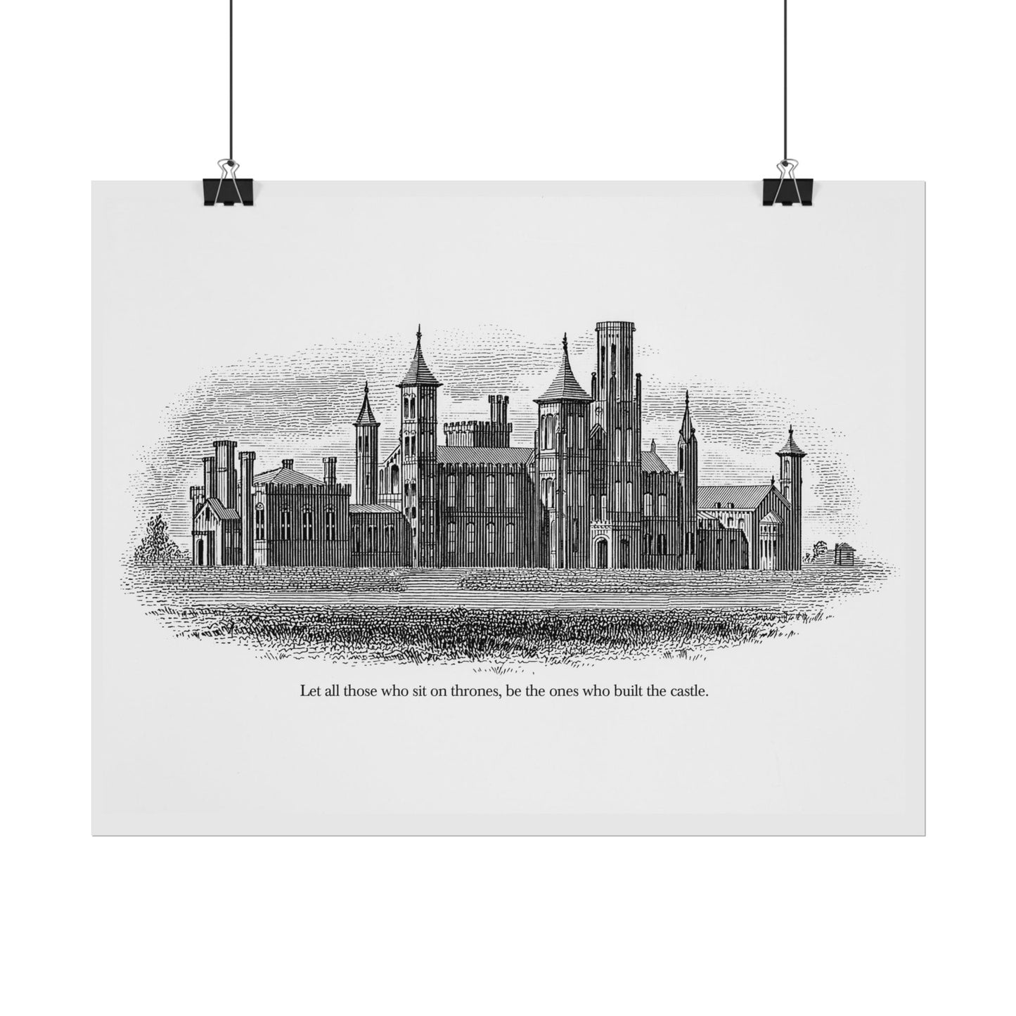 Castle Building - Print