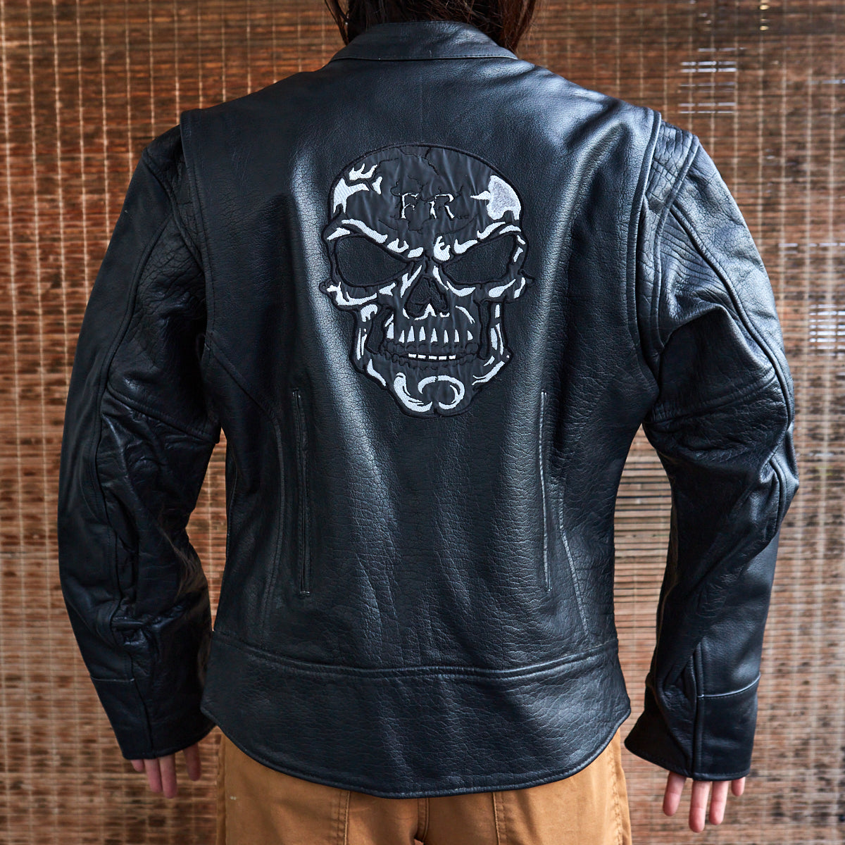 Skulls - Leather Moto Jacket