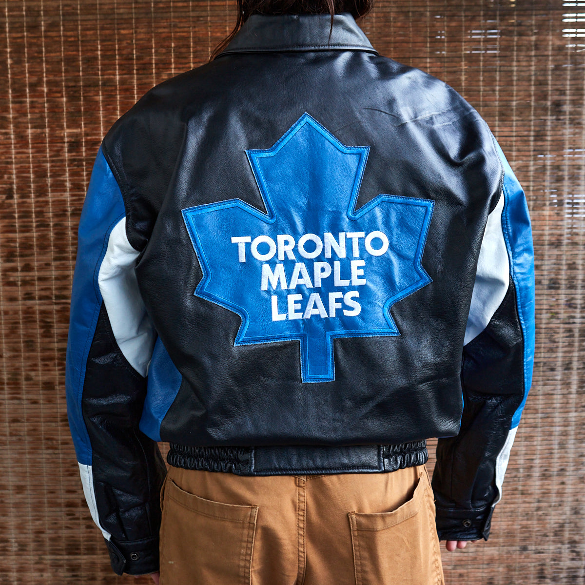 Leafs - Leather Moto Jacket