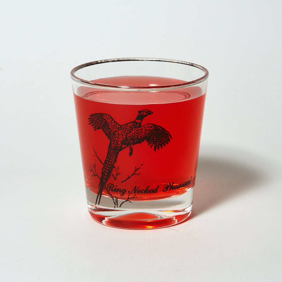 Ring Necked Pheasant - Whiskey Glass