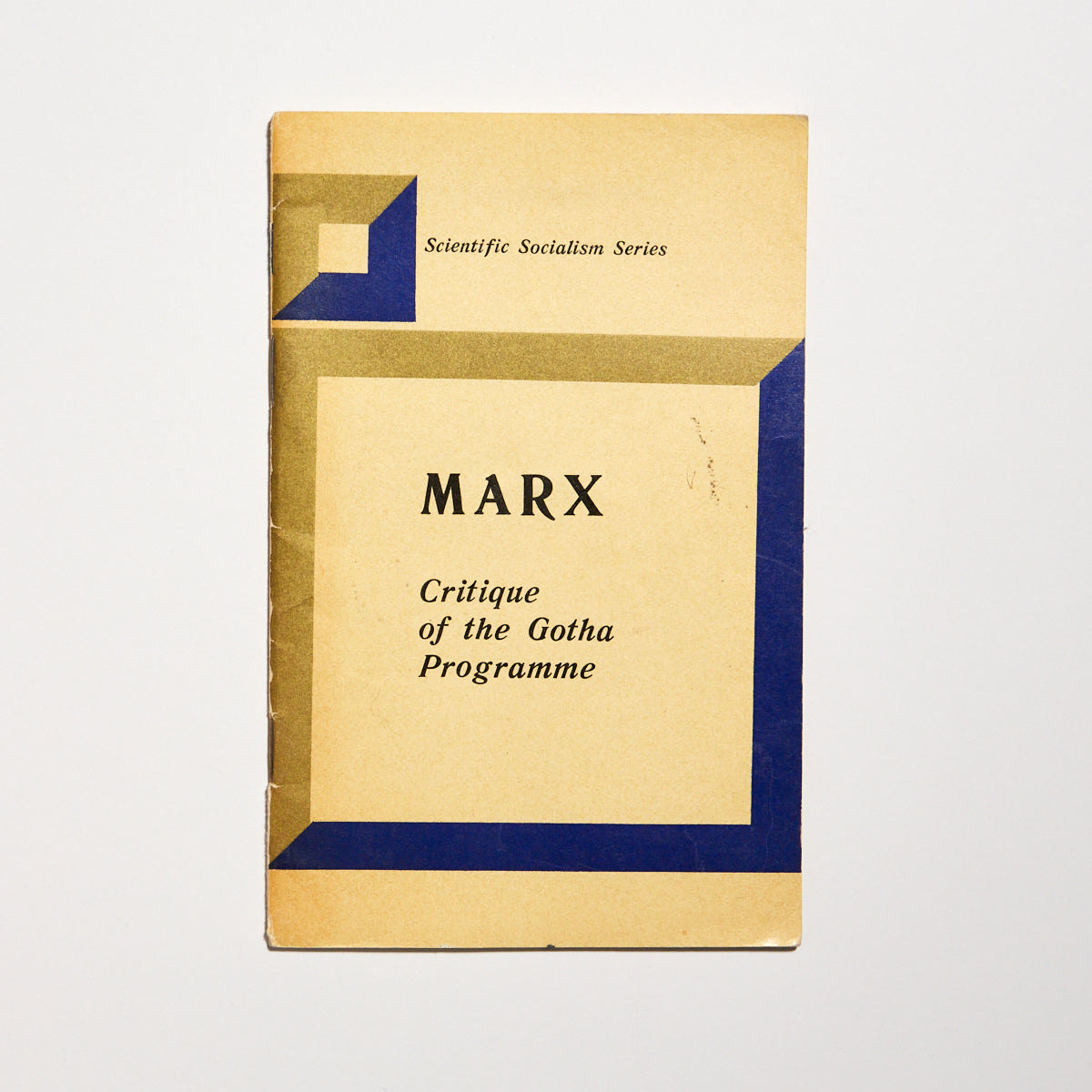 Critique of the Gotha Programme - Marx