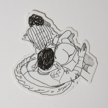Spank - Sticker