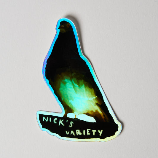 Pigeon - Holographic - Sticker