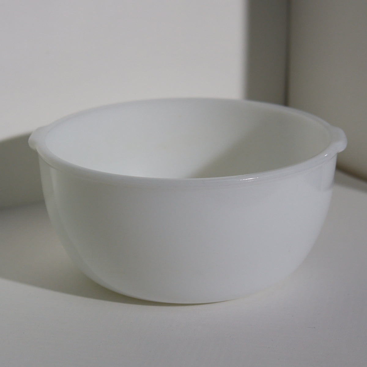 Large Milk Glass - Mixing Bowl