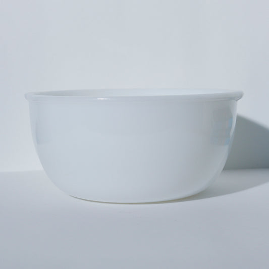 Glassbake Milk Glass - Mixing Bowl