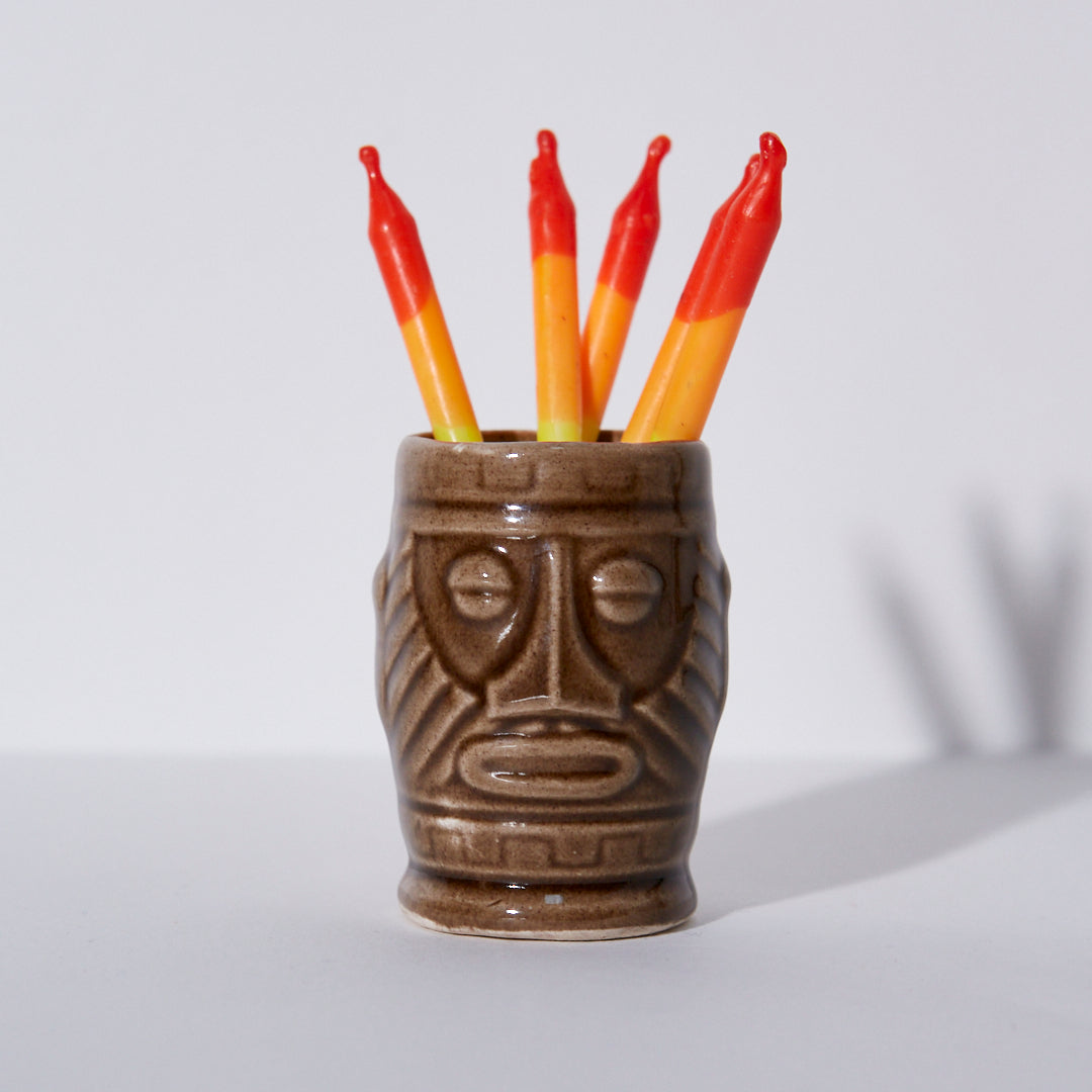 Tiki Head - Toothpick Holder