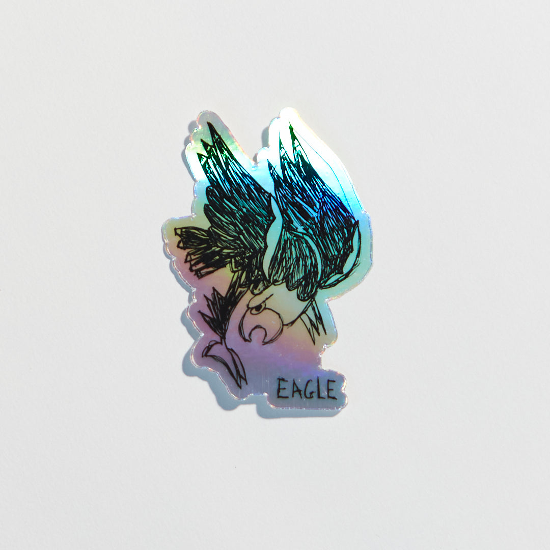 Eagle - Holographic - Sticker